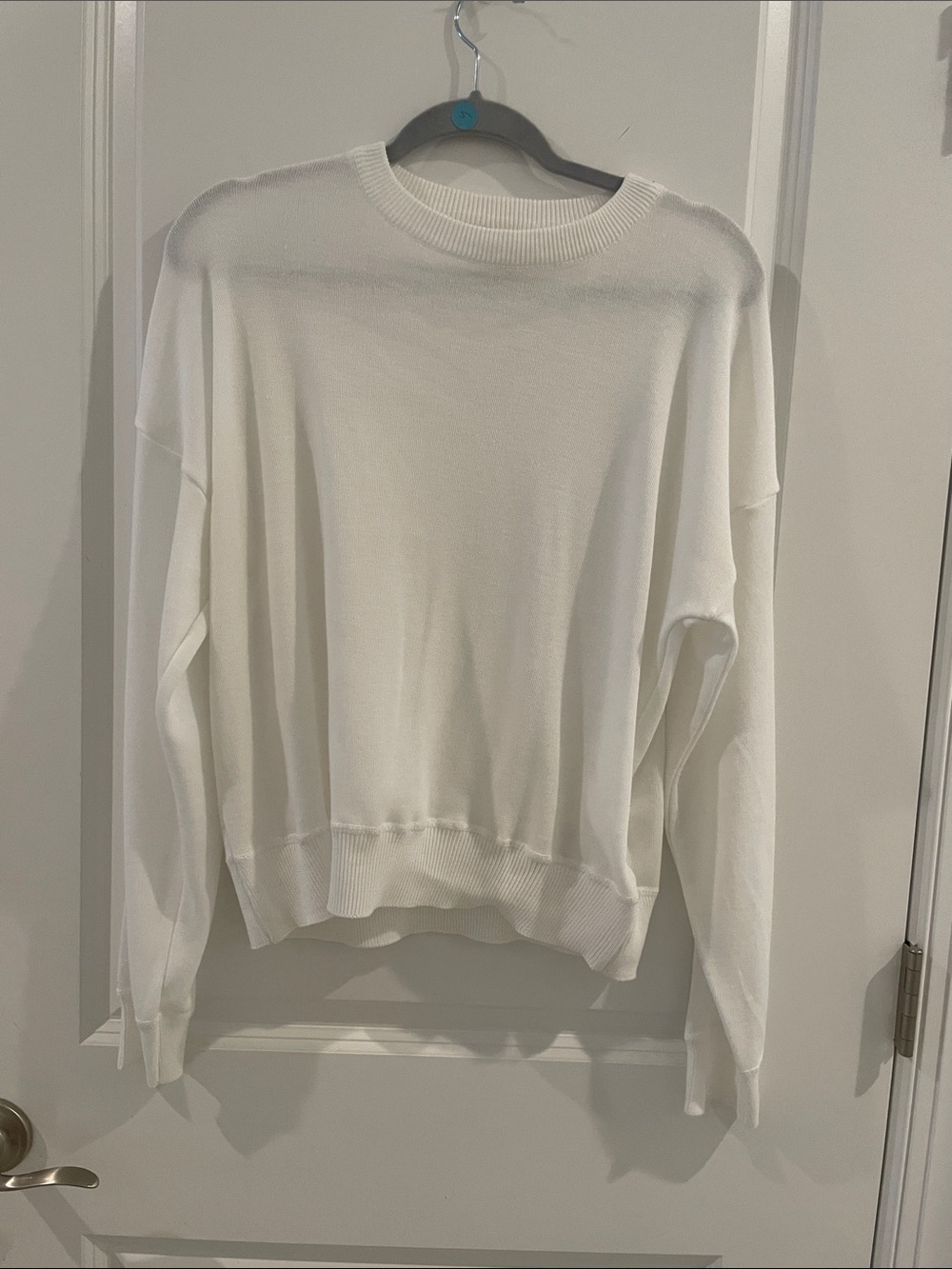 Better Unsaid Bravd Classic White Women's Crewneck Sweater